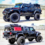 EVO MFG EVO-3073 Half Height Bed Rack for Jeep Gladiator JT 2020+