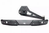 Rugged Ridge 11540.39 HD Rear Bumper with Swing Out Tire Carrier for Jeep Wrangler JL 2018+