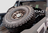 DV8 Offroad TCGL-01 Adjustable Tire Carrier for Jeep Gladiator JT 2020+