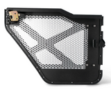DV8 Offroad HDJL-01R Rear Half Doors with Aluminum Mesh for Jeep Wrangler JL 4 Door & Gladiator JT 2018+