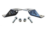 EVO Manufacturing 3109B A-Pillar Cowl LED Light Mounts for Jeep Wrangler JL & Gladiator JT 2018+