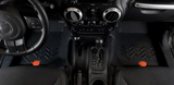 Armorlite Front Pair Flooring Kit in Mesa Smoke for Jeep Wrangler JK 4 Door 2007-2018