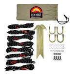 Body Armor 20027 Sky Ridge 270XL Passenger Side Awning with Mounting Brackets