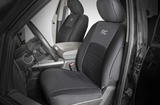 Rough Country 91028 Front Neoprene Seat Covers for Ram 1500/2500 2009-2018
