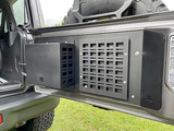 813 Fabrication Rear Gate Compressor Enclosure/MOLLE Panel for Jeep Wrangler JL 2018+