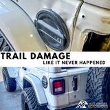 Next Venture Motorsports Rear Corner Armor for Jeep Wrangler JL 4 Door 2018+