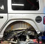 Next Venture Motorsports Rear Corner Armor for Jeep Wrangler JL 4 Door 2018+