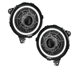 Oracle Lighting 5839-111 Oculus Bi-LED Projector Headlights with Heated Lens for Jeep Wrangler JL & Gladiator JT 2018+