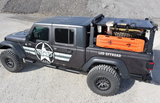 LoD Offroad JRR2021 Black Ops Bed Rack in Black for Jeep Gladiator JT 2020+