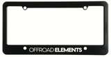 Offroad Elements ORE-LPF License Plate Frame