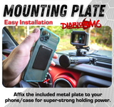 Bulletpoint Mounting Solutions JKMETAL2MAG DiabloM6 Magnetic Phone Mount for Jeep Wrangler JK 2011-2018