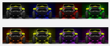 Oracle Lighting Oculus 7" ColorSHIFT Bi-LED Projector Headlights for Jeep Wrangler JK 2007-2018
