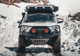 Backwoods Adventure Mods BWT4R5-103FGBBB Hi-Lite Overland Front Bumper for Toyota 4Runner 2010-2024
