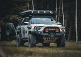 Backwoods Adventure Mods BWT4R5-103FGBBB Hi-Lite Overland Front Bumper for Toyota 4Runner 2010-2024