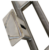 Motobilt MB1158-JKU Frame Mounted Rocker Guards for Jeep Wrangler JK 4 Door 2007-2018