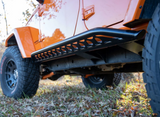 Rusty's Off Road RA-RR0766-JK Rocker Armor with Kicker Tube for Jeep Wrangler JK 4 Door 2007-2018
