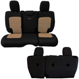 Bartact Tactical Rear Bench Seat Cover with No Arm Rest for Jeep Wrangler JL 4 Door 2018+
