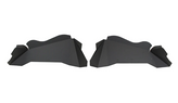 Fishbone Offroad FB33007R Aluminum Rear Inner Fenders in Black for Jeep Wrangler JK 2007-2018