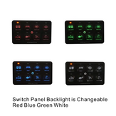 VoSwitch TACO8 8-Gang Lower Dash Switch Panel for Toyota Tacoma 2016-2023