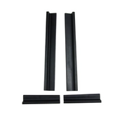 Kentrol 80585 Door Entry Guards for Jeep Wrangler JK 4 Door 2007-2018