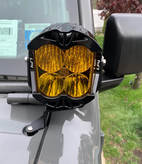 Motobilt MB2134 A-Pillar Light Mount Pair for Jeep Wrangler JL & Gladiator JT 2018+