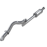 MBRP S5533304 Installer Series 2.5" Stainless Steel Single Rear Exhaust System for Jeep Wrangler JL 2018+