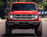 Morimoto LF497 XB LED Headlight Pair with White DRL for Ford Bronco 2021+