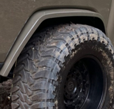Nemesis Industries 166300 Crawler Rear Flares for Jeep Gladiator JT 2020+