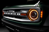 Oracle Lighting 5886-005 Oculus Amber Bi-LED Projector Headlights for Ford Bronco 2021+