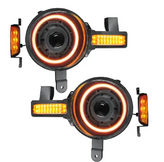 Oracle Lighting 5886-005 Oculus Amber Bi-LED Projector Headlights for Ford Bronco 2021+
