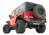 Rough Country 10594A Rock Crawler Rear Bumper with Tire Carrier for Jeep Wrangler JK 2007-2018