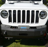 Rock Slide Engineering FB-S-101-JL Shorty Front Bumper for Jeep Wrangler JL & JT 2018+