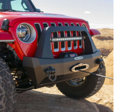 Rock Slide Engineering FB-S-100-JL Shorty Front Bumper with Bull Bar for Jeep Wrangler JL & JT 2018+