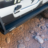 Rock Slide Engineering AX-SS-RG-JK4 Step Slider Rocker Guards for Jeep Wrangler JK 4 Door 2007-2018