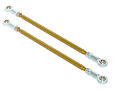 Rock Jock RJ-253200-101 AntiRock Sway Bar End Links with Heims 15 1/2in Rods