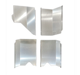 Motobilt MB1216 Rear Aluminum Inner Fenders for Bobbed Bed for Jeep Gladiator JT 2020+