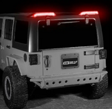 XK Glow XK041025 LED High Wing Tail Lights for Jeep Wrangler JK 2007-2018