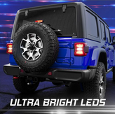 XK Glow XK041019B 5th Wheel Light with Brake Reverse and Turn Signals for Ford Bronco 2021+