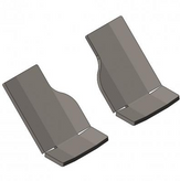 Clayton Off Road 4109020 Front Lower Control Arm Skid Plates for Jeep Wrangler JL & Gladiator JT 2018+