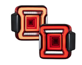 Form Lighting FL0013 LED Tail Light Pair in Red for Jeep Wrangler JL 2018+