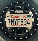 JW Offroad Tire Carrier 3.5" Bundle 2 Center License Plate Mount for Lexus GX460 2010+