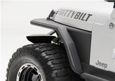 Smittybilt 76873 Front Tube Fenders with 3" Flare for Wrangler TJ 97-06