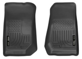 Husky Liners 18021 Weatherbeater Front Row Floor Liners for Jeep Wrangler JK 2007-2013