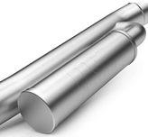 MagnaFlow 19668 Overland Series Axle-Back Exhaust System for Jeep Wrangler JK 2007-2018