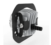 Nacho Offroad Technology V3JW1 1-Piece Bumper Quatro Fog Mounts for Jeep Wrangler JK, JL & Gladiator JT 2007+