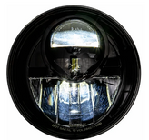 Recon 264274BK Projector LED Headlights in Smoked Black for Jeep Wrangler JK 2007-2018