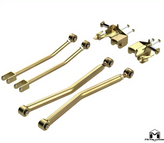 MetalCloak 7278 Front Four Link Long Arm Set for Jeep Wrangler JK 2007-2018