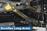 MetalCloak 7278 Front Four Link Long Arm Set for Jeep Wrangler JK 2007-2018