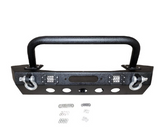 Crown Automotive RT20044 Heavy Duty Mid-Width Front Winch Bumper for Jeep Wrangler JL & Gladiator JT 2018+