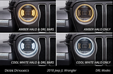 Diode Dynamics DD5165 Elite Max LED Headlights for Jeep Wrangler JL & Gladiator JT 2018+
